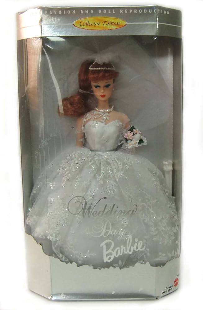 Wedding day Barbie 1961 復刻版　ウェディング デイ Amazon.com: Barbie Wedding Day 1960 Fashion and Doll